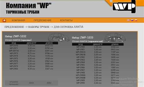 Схема трубопроводов Citroen Xantia — полное руководство по системе охлаждения, ГУР и тормозам для владельцев и автолюбителей
